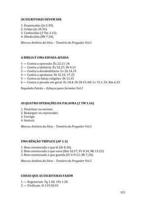 Celebrando as escrituras: Uma coletânea de recursos para vivermos e celebrarmos a Bíblia Sagrada — page 325