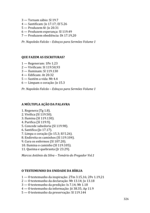 Celebrando as escrituras: Uma coletânea de recursos para vivermos e celebrarmos a Bíblia Sagrada — page 326
