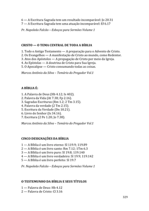 Celebrando as escrituras: Uma coletânea de recursos para vivermos e celebrarmos a Bíblia Sagrada — page 329
