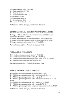 Celebrando as escrituras: Uma coletânea de recursos para vivermos e celebrarmos a Bíblia Sagrada — page 330
