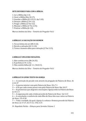 Celebrando as escrituras: Uma coletânea de recursos para vivermos e celebrarmos a Bíblia Sagrada — page 331