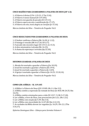 Celebrando as escrituras: Uma coletânea de recursos para vivermos e celebrarmos a Bíblia Sagrada — page 332