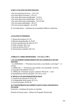 Celebrando as escrituras: Uma coletânea de recursos para vivermos e celebrarmos a Bíblia Sagrada — page 334