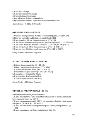 Celebrando as escrituras: Uma coletânea de recursos para vivermos e celebrarmos a Bíblia Sagrada — page 339