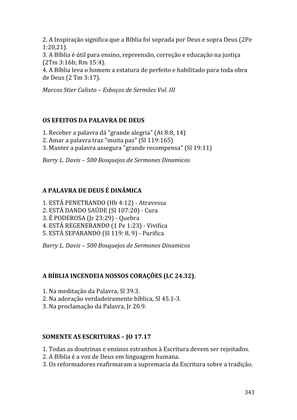 Celebrando as escrituras: Uma coletânea de recursos para vivermos e celebrarmos a Bíblia Sagrada — page 343