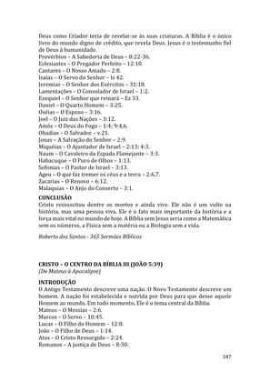 Celebrando as escrituras: Uma coletânea de recursos para vivermos e celebrarmos a Bíblia Sagrada — page 347