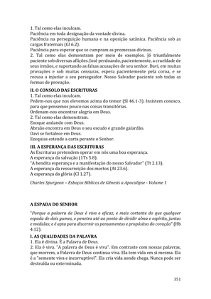 Celebrando as escrituras: Uma coletânea de recursos para vivermos e celebrarmos a Bíblia Sagrada — page 351