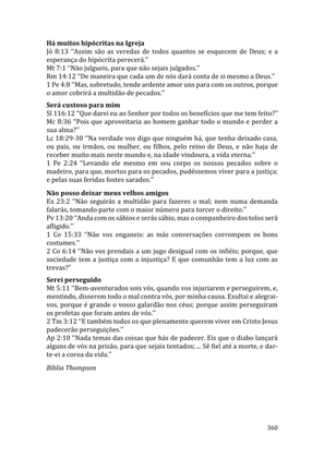 Celebrando as escrituras: Uma coletânea de recursos para vivermos e celebrarmos a Bíblia Sagrada — page 360
