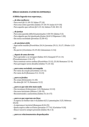 Celebrando as escrituras: Uma coletânea de recursos para vivermos e celebrarmos a Bíblia Sagrada — page 362