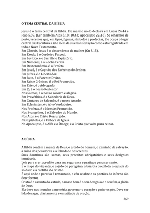 Celebrando as escrituras: Uma coletânea de recursos para vivermos e celebrarmos a Bíblia Sagrada — page 369