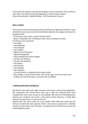 Celebrando as escrituras: Uma coletânea de recursos para vivermos e celebrarmos a Bíblia Sagrada — page 370