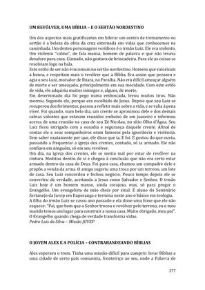 Celebrando as escrituras: Uma coletânea de recursos para vivermos e celebrarmos a Bíblia Sagrada — page 377