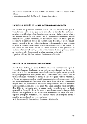 Celebrando as escrituras: Uma coletânea de recursos para vivermos e celebrarmos a Bíblia Sagrada — page 387