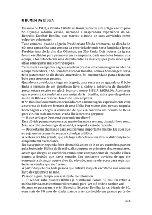 Celebrando as escrituras: Uma coletânea de recursos para vivermos e celebrarmos a Bíblia Sagrada — page 393