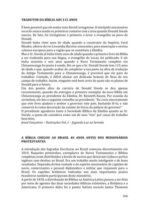 Celebrando as escrituras: Uma coletânea de recursos para vivermos e celebrarmos a Bíblia Sagrada — page 396