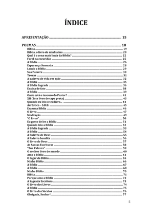 Celebrando as escrituras: Uma coletânea de recursos para vivermos e celebrarmos a Bíblia Sagrada — page 5
