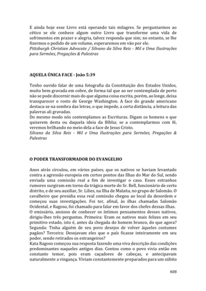 Celebrando as escrituras: Uma coletânea de recursos para vivermos e celebrarmos a Bíblia Sagrada — page 408