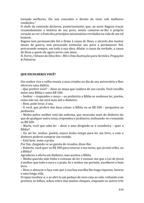 Celebrando as escrituras: Uma coletânea de recursos para vivermos e celebrarmos a Bíblia Sagrada — page 410