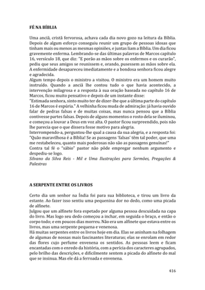 Celebrando as escrituras: Uma coletânea de recursos para vivermos e celebrarmos a Bíblia Sagrada — page 416