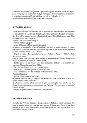 Celebrando as escrituras: Uma coletânea de recursos para vivermos e celebrarmos a Bíblia Sagrada — page 426