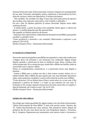 Celebrando as escrituras: Uma coletânea de recursos para vivermos e celebrarmos a Bíblia Sagrada — page 427