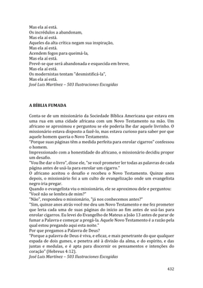 Celebrando as escrituras: Uma coletânea de recursos para vivermos e celebrarmos a Bíblia Sagrada — page 432