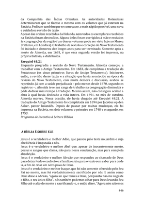 Celebrando as escrituras: Uma coletânea de recursos para vivermos e celebrarmos a Bíblia Sagrada — page 446
