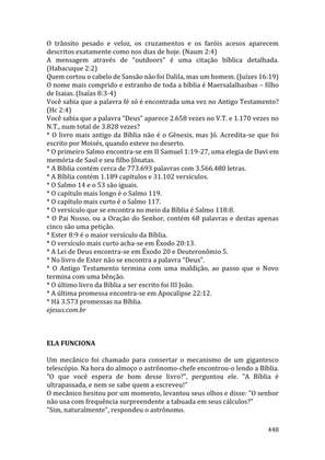 Celebrando as escrituras: Uma coletânea de recursos para vivermos e celebrarmos a Bíblia Sagrada — page 448