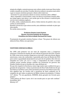 Celebrando as escrituras: Uma coletânea de recursos para vivermos e celebrarmos a Bíblia Sagrada — page 452