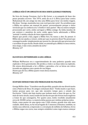 Celebrando as escrituras: Uma coletânea de recursos para vivermos e celebrarmos a Bíblia Sagrada — page 453