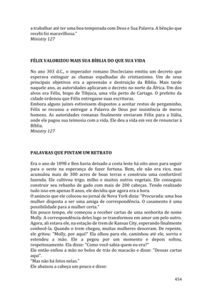 Celebrando as escrituras: Uma coletânea de recursos para vivermos e celebrarmos a Bíblia Sagrada — page 454