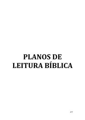 Celebrando as escrituras: Uma coletânea de recursos para vivermos e celebrarmos a Bíblia Sagrada — page 477