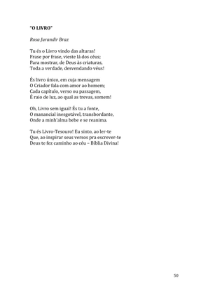 Celebrando as escrituras: Uma coletânea de recursos para vivermos e celebrarmos a Bíblia Sagrada — page 50
