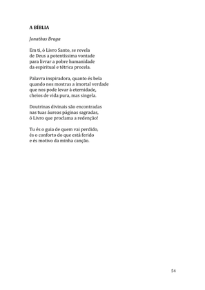 Celebrando as escrituras: Uma coletânea de recursos para vivermos e celebrarmos a Bíblia Sagrada — page 54