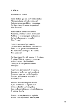 Celebrando as escrituras: Uma coletânea de recursos para vivermos e celebrarmos a Bíblia Sagrada — page 68