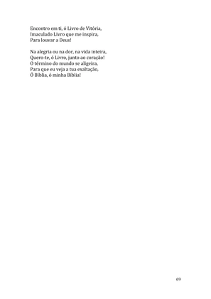 Celebrando as escrituras: Uma coletânea de recursos para vivermos e celebrarmos a Bíblia Sagrada — page 69