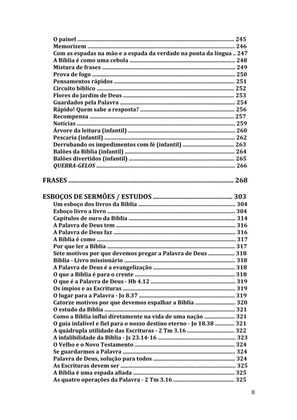 Celebrando as escrituras: Uma coletânea de recursos para vivermos e celebrarmos a Bíblia Sagrada — page 8