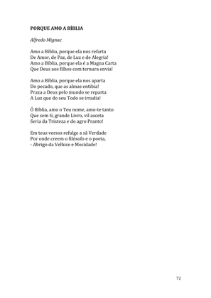 Celebrando as escrituras: Uma coletânea de recursos para vivermos e celebrarmos a Bíblia Sagrada — page 72