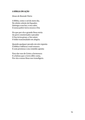 Celebrando as escrituras: Uma coletânea de recursos para vivermos e celebrarmos a Bíblia Sagrada — page 96
