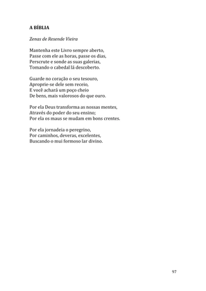 Celebrando as escrituras: Uma coletânea de recursos para vivermos e celebrarmos a Bíblia Sagrada — page 97