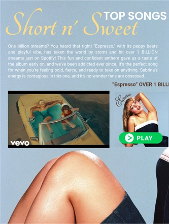 Sabrina Carpenter Short n' Sweet — page 10