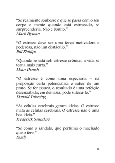 Combatendo o Estresse em 150 Citações — page 14