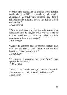 Combatendo o Estresse em 150 Citações — page 17