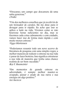 Combatendo o Estresse em 150 Citações — page 18