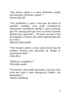Combatendo o Estresse em 150 Citações — page 21