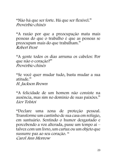 Combatendo o Estresse em 150 Citações — page 23
