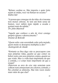 Combatendo o Estresse em 150 Citações — page 24
