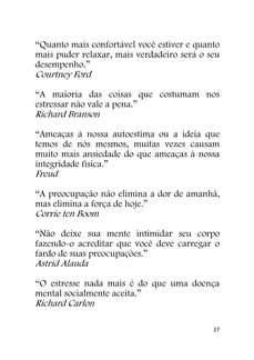 Combatendo o Estresse em 150 Citações — page 27