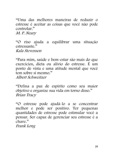 Combatendo o Estresse em 150 Citações — page 28