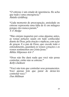 Combatendo o Estresse em 150 Citações — page 29